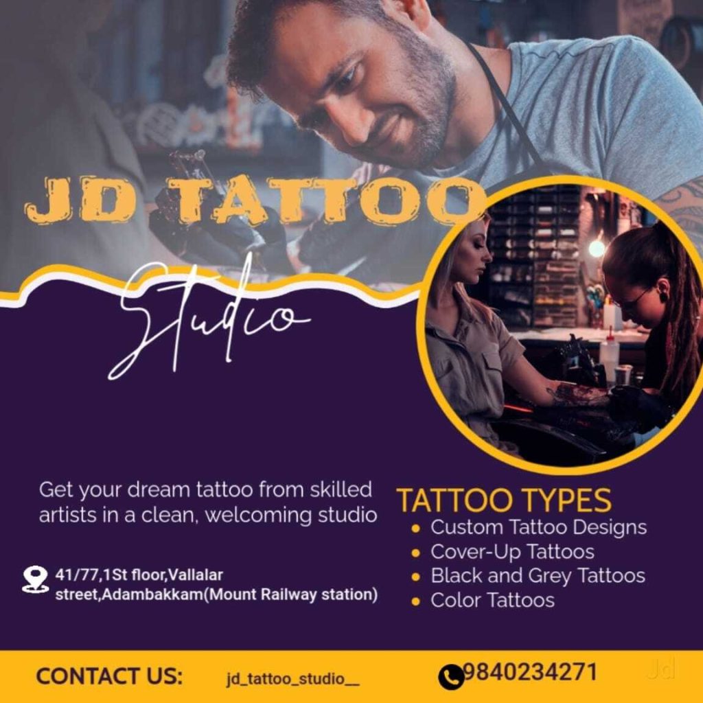 JD Tattoo ART Studio 1 jd tattoo art studio